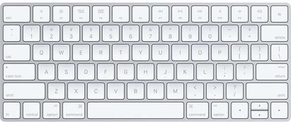 Apple Wireless Magic Keyboard 2, Silver (MLA22LL/A) Apple Wireless Magic Keyboard 2, Silver (MLA22LL/A)