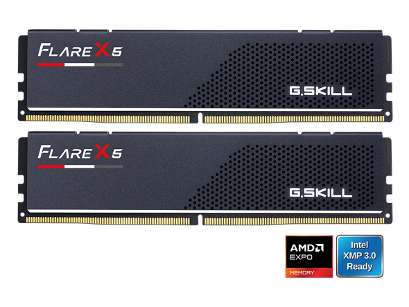 G.SKILL Flare X5 96GB (2 x 48GB) 288-Pin PC RAM DDR5 5600 (PC5 44800) Desktop