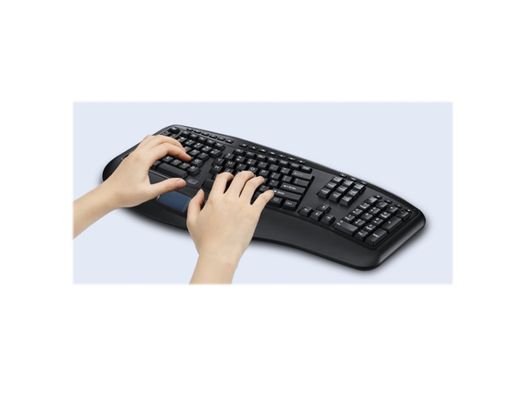 WRLS ERGO TOUCHPAD KEYBOARD