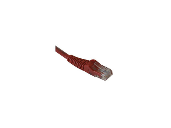 TRIPP LITE N201-005-RD 5 ft. Cat 6 Red Gigabit Snagless Molded Patch Cable