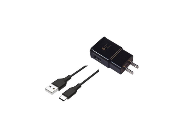 4XEM Samsung USB-C 6' Charger Kit Black