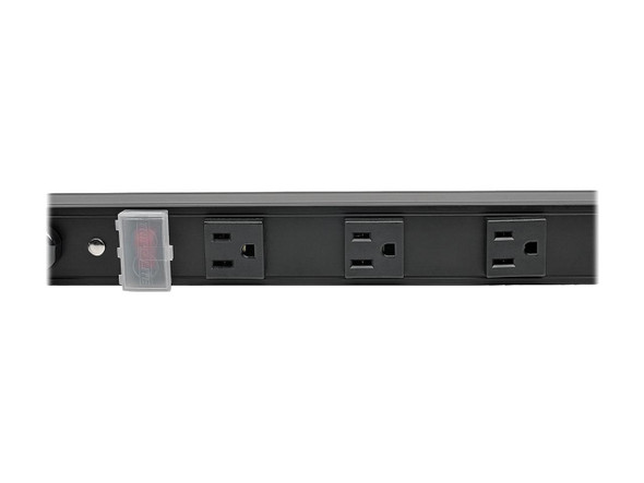 Tripp Lite 8-Outlet Vertical Power Strip, 120V, 15A, NEMA 5-15P, 15 ft. Cord, 24