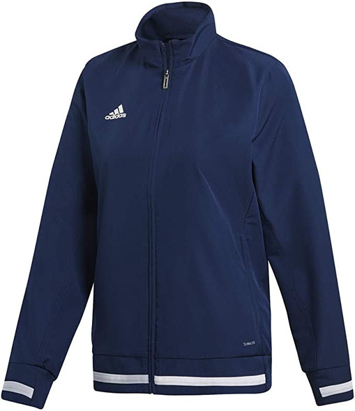 Adidas Ladies T19 Woven Jacket Multi-Sport DY8796 Navy White L