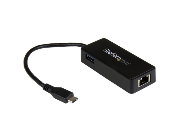 StarTech.com USB-C to Ethernet Gigabit Adapter - Thunderbolt 3 Compatible - USB
