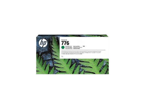 HP 776 1XB03A 1-liter Ink Cartridge Chromatic Green