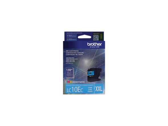 Brother LC10EC Super High Yield Ink Cartridge - Cyan