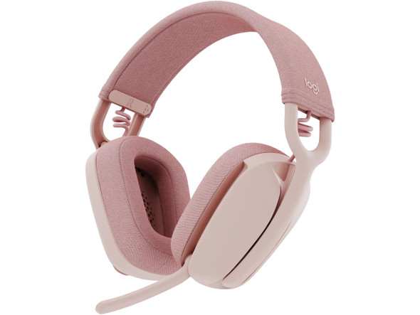 Logitech Zone Vibe 100 Lightweight Wireless Over Ear Headphones with Noise