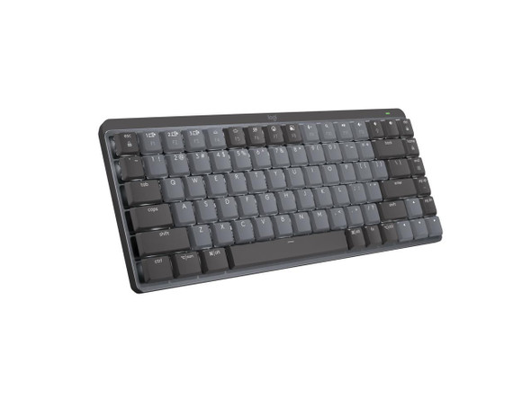 Logitech MX Mechanical Mini Wireless Illuminated Keyboard, Clicky Switches,