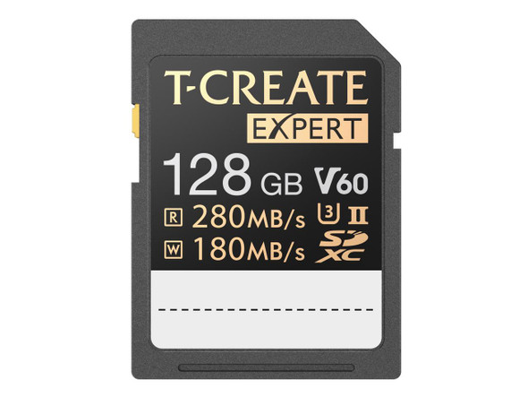 Team Group 128GB Expert SD Card UHS-II / U3 / V60 Read/Write Speed Up to