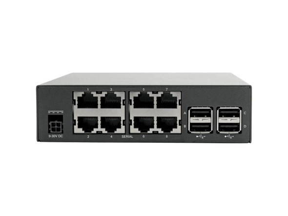 Tripp Lite 8-Port Serial Console Server with Dual GbE NIC, 4Gb Flash and 4 USB