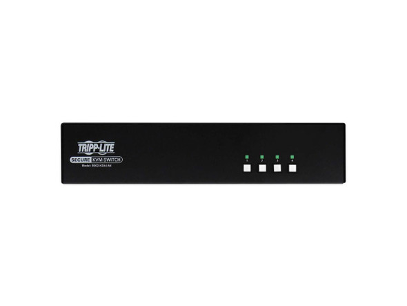 Tripp Lite Secure 4 Port KVM Switch - 4K - NIAP PP4.0 - TAA B002-H2A4-N4 KVM