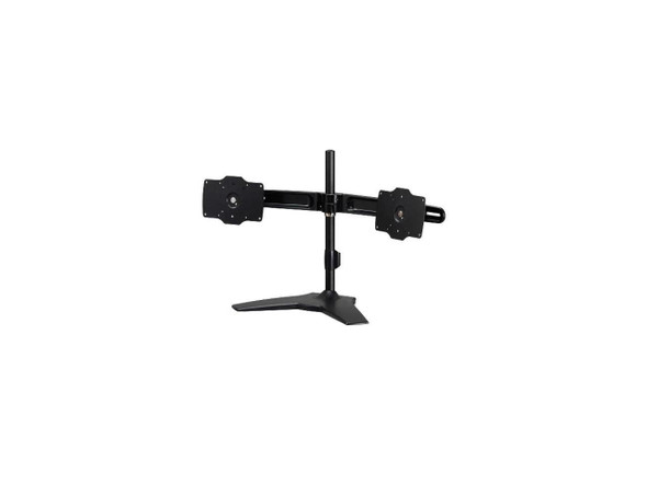 Amer Mounts Stand Based Dual Monitor Mount For Two 24"-32" Lcd/Led Flat Panel