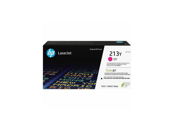 HP 213Y Mgn Original LaserJet Toner Crtg, ~12,000 pages, W2133Y