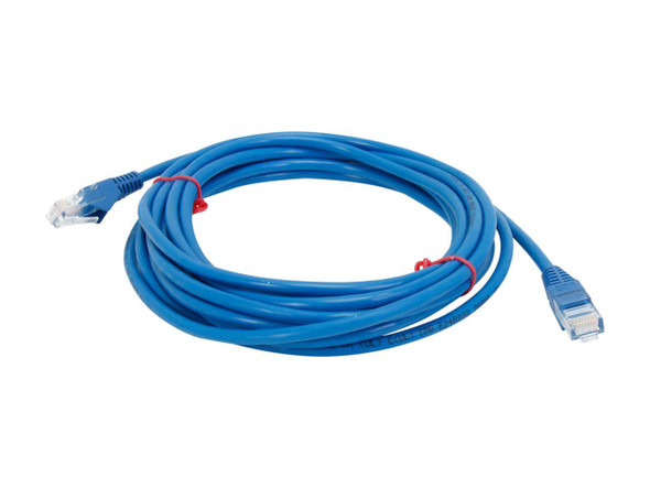 TRIPP LITE N001-015-BL 15 ft. Cat 5/5E Blue 350MHz Blue Snagless Molded Patch