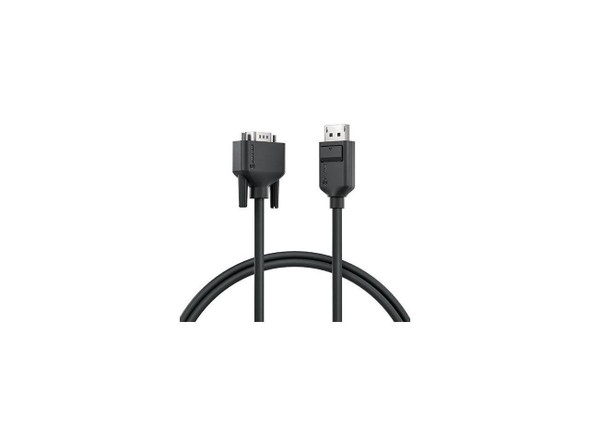 Alogic Display Port to VGA Cable Elements Series Male to Male 1m EL2DPVGA01