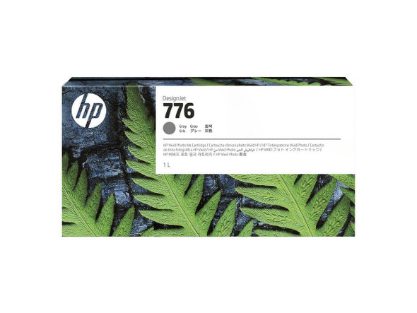 HP 776 Original Inkjet Ink Cartridge Gray Pack, 1XB05A