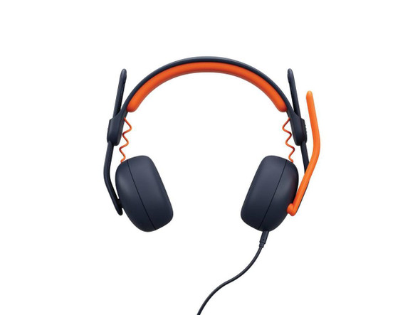 Logitech Zone Learn Headset - Stereo - USB Type C - Wired - On-ear - Binaural -