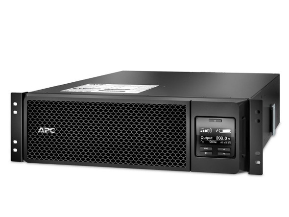 APC SRT5KRMXLT Smart-UPS On-Line, 5.4kVA, Rackmount 3U, 208V, 2x L6-20R+2x