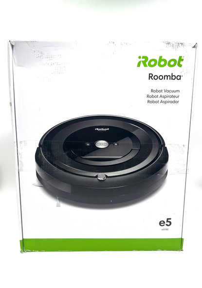 iRobot Roomba E5 5150 Robot Vacuum Wi-Fi Alexa Self-Charging E515020 - Black