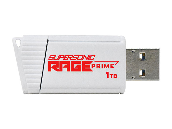 Patriot Supersonic Rage Prime USB 3.2 Gen 2 Flash Drive - 1TB - PEF1TBRPMW32U