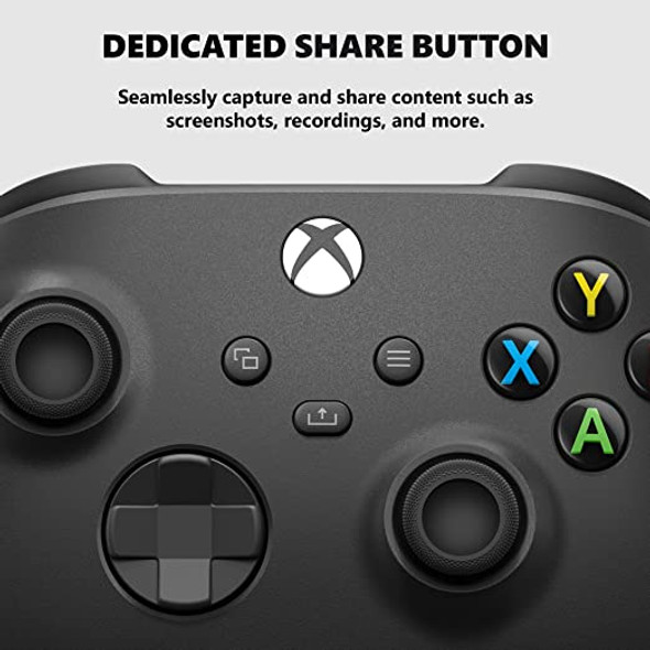 Xbox Core Wireless Controller QAT-00001 – Carbon Black