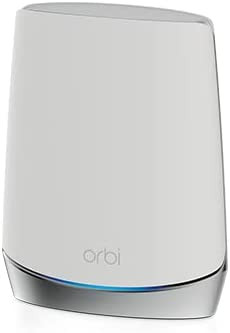 Orbi RBR750 Whole Home AX4200 Tri-Band Mesh WiFi 6 System Router Only- White