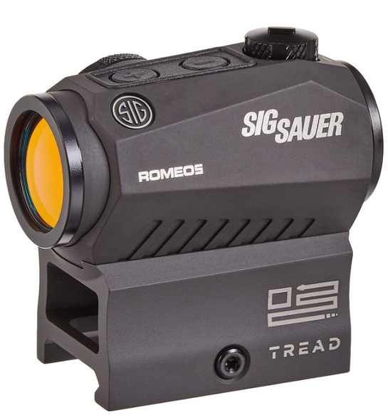 Sig Sauer ROMEO5 TREAD Red Dot Sight 1x20mm 2 MOA Black SOR52010 Sig Sauer ROMEO5 TREAD Red Dot Sight 1x20mm 2 MOA Black SOR52010