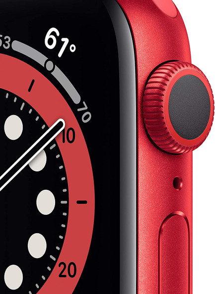 Apple Watch Series 6 GPS 40mm Red Aluminum Case Red Sport Band M00A3LL/A