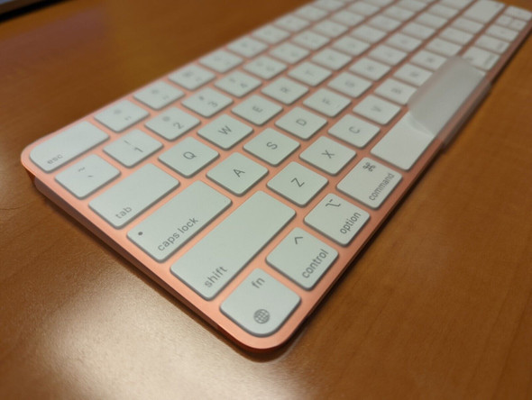 Apple Magic Keyboard Touch ID Wireless Bluetooth Silicon Genuine - Orange Apple Magic Keyboard Touch ID Wireless Bluetooth Silicon Genuine - Orange