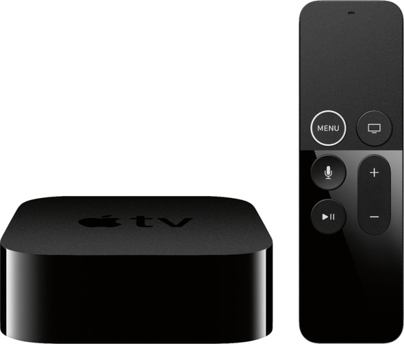 For Parts: APPLE TV HD 4th Generation 32GB MR912LL/A - BLACK  NO POWER