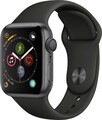 Apple Watch 4 GPS 40mm Space Gray Aluminum Case with Black Sport Band