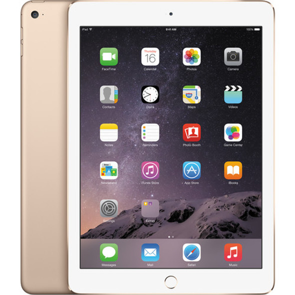 For Parts: APPLE IPAD AIR 2 64GB WIFI ONLY MH182LL/A - GOLD PHYSICAL DAMAGE