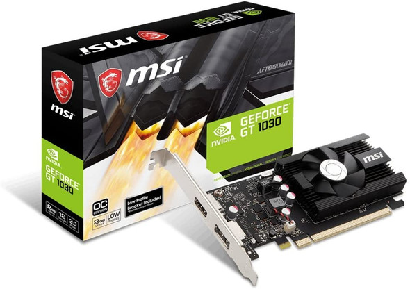 MSI GT 1030 2GD4 LP OC Computer Graphics Cards GeForce GT 1030 2GD4 LP OC