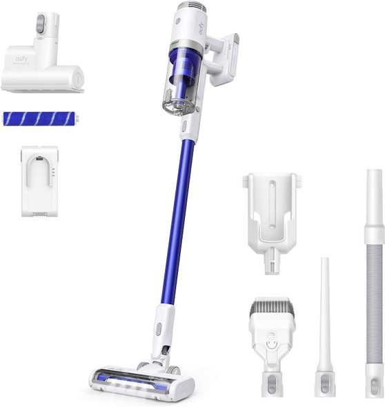 eufy by Anker HomeVac S11 Infinity, Cordless Stick Vacuum Cleaner - White/Blue
