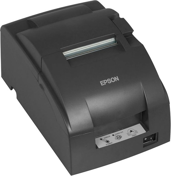 Epson TM-U220B Dot Matrix Compact POS Impact Kitchen Label Printer - BLACK