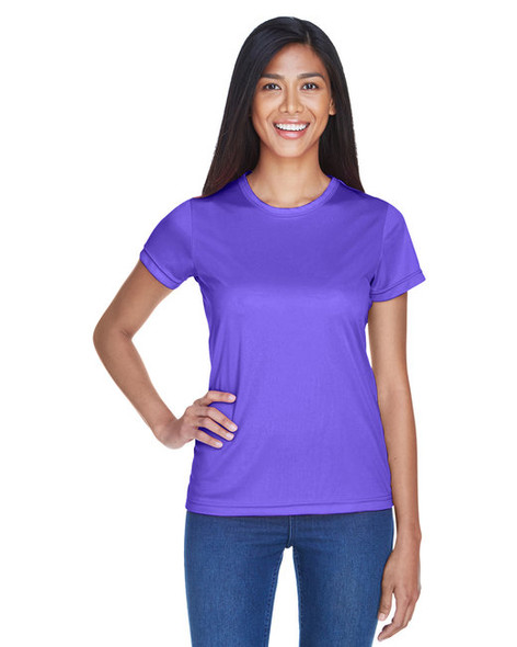 8420L UltraClub Ladies' Cool Dry Sport Perf. Interlock T-Shirt New