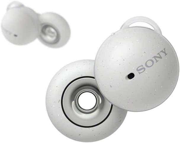 Sony LinkBuds True Wireless Open-Ear Earbuds WFL900/W - White