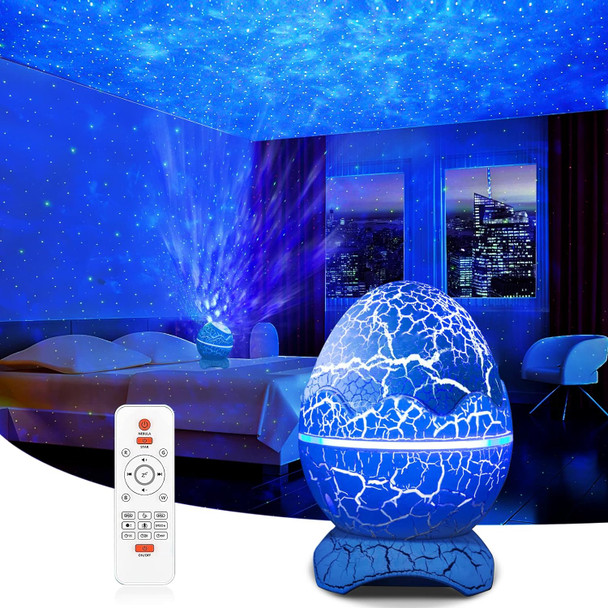 Rossetta Star Galaxy Projector 1.0 for Bedroom, White Noise Bluetooth Speaker