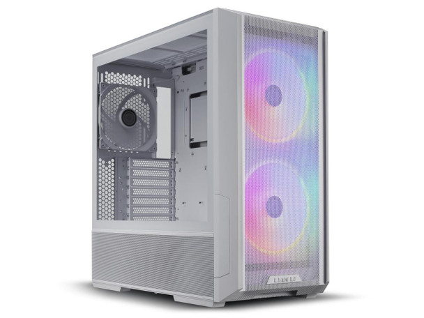 LIAN LI LANCOOL 216RW White Steel / Tempered Glass ATX Mid Tower Computer Case