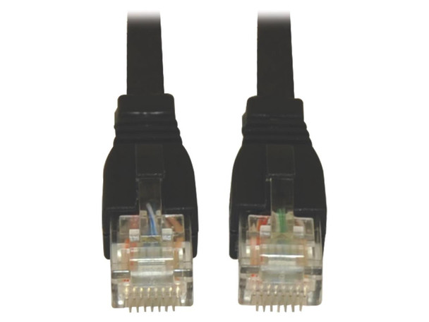 TRIPP LITE N261-014-BK 14 ft. Cat 6A Black Augmented Cat6 (Cat6a) Snagless 10G