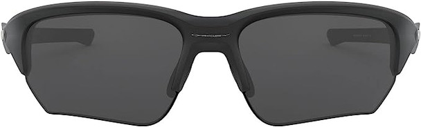 Oakley Men's Flak Beta Rectangular Sunglasses OO9363 - Matte Black/Gay Lenses