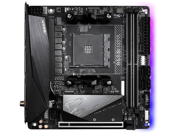 GIGABYTE B550I AORUS PRO AX (AM4 AMD/B550/Mini-Itx/Dual M.2/SATA 6Gb/s/USB GIGABYTE B550I AORUS PRO AX (AM4 AMD/B550/Mini-Itx/Dual M.2/SATA 6Gb/s/USB