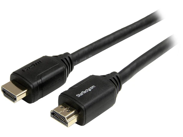 StarTech HDMM1MP 1m 3 ft Premium High Speed HDMI Cable with Ethernet - 4K 60Hz -