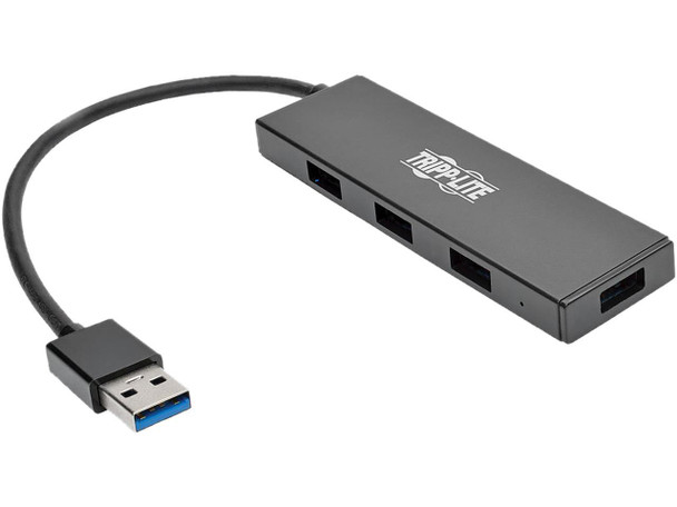 Tripp Lite U360-004-SLIM 4-Port Ultra-Slim Portable USB 3.0 SuperSpeed Hub