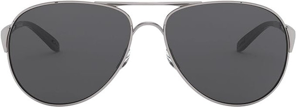 OAKLEY Caveat Sunglasses OO4054 - Polished Chrome Lenses/Grey Frame