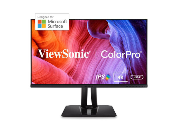 ViewSonic VP275-4K 27 Inch IPS 4K UHD Computer Monitor Designed for Surface with