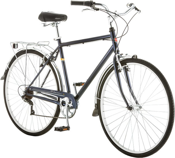 Schwinn Wayfarer Hybrid Bike 7-Speed Drivetrain 18" 700C Wheels S4032EAZ - BLUE