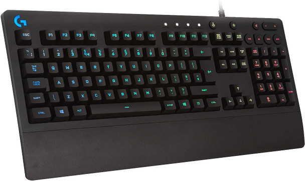 Logitech G213 Prodigy Gaming Keyboard, LIGHTSYNC RGB Backlit Keys – Black