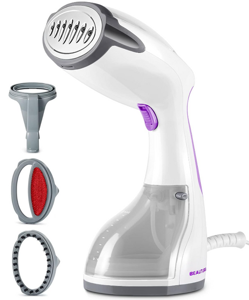 BEAUTURAL Steamer for Clothes PURPLE 722NA-0008