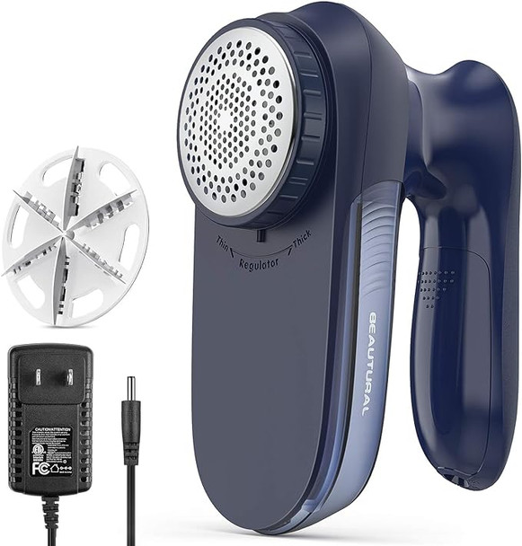 BEAUTURAL Sweater Fabric Shaver Home-Edition Powerful 1-MR02US02 - ULTRAMARINE